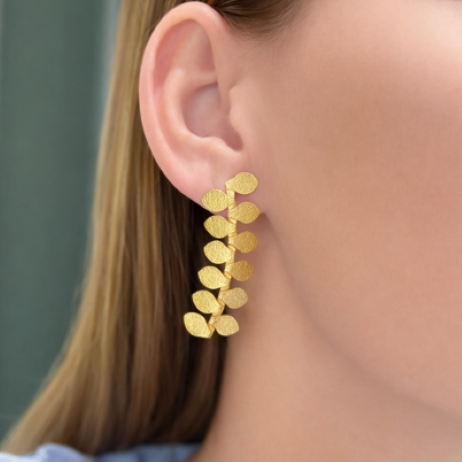 Pendientes Largos Oro