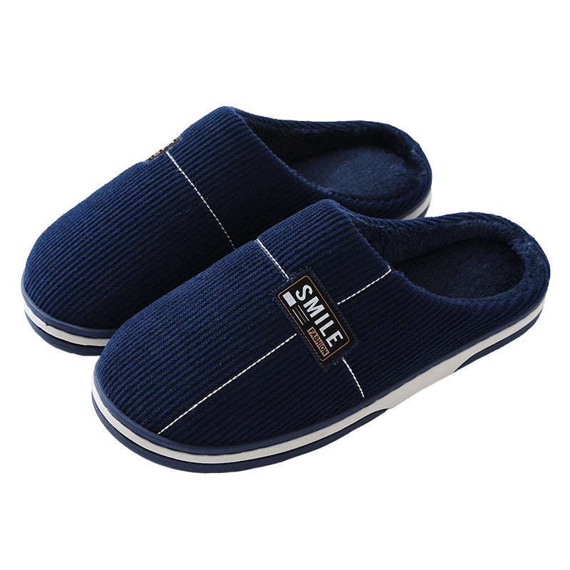 Cotton Slippers Men's Home Indoor Thickening