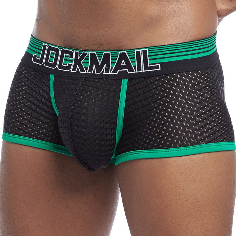 Men Underwear Boxer Breathable Mesh boxing