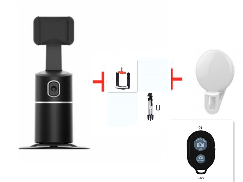 Intelligent face recognition tracking PTZ mobile phone bracket anchor live broadcast bracket