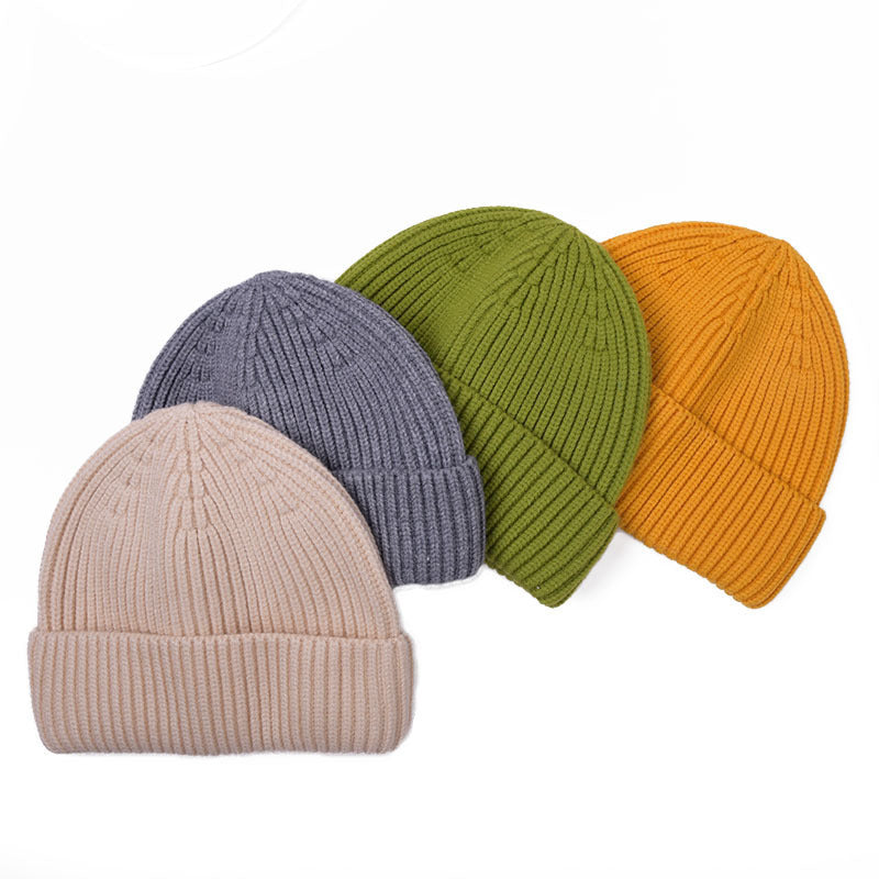 Retro Solid Color Adult Melon Hat