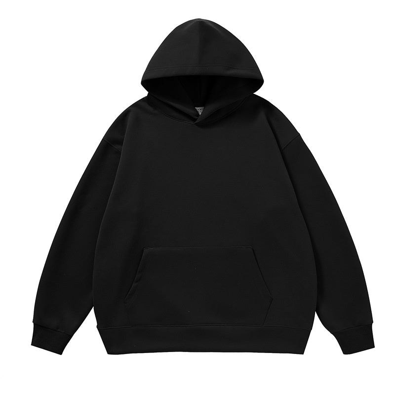 Velvet Padded Hooded Sweatshirt 