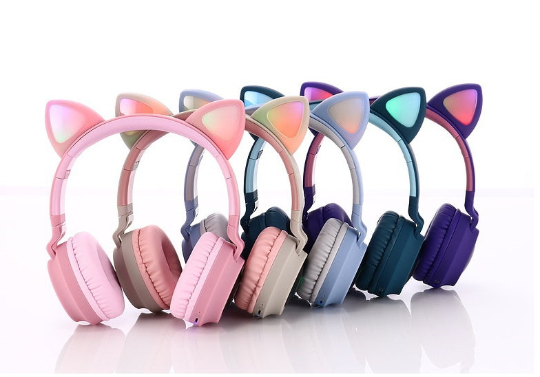 Cute Bluetooth 5.0 Wireless Stereo Headphone Headset