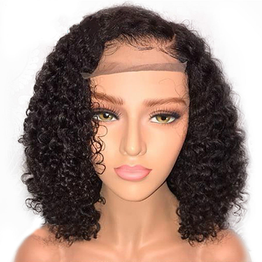 Perruque synthétique cheveux courts Curly