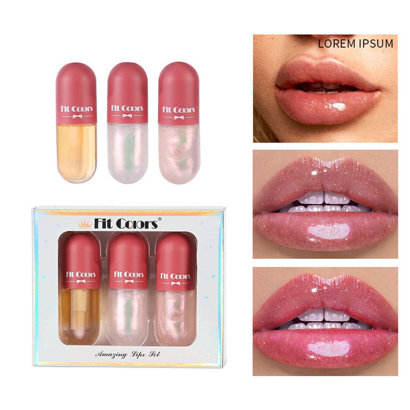 Day Night Instant Volume Lip Lip Oil Clear Long Lasting Nourishing Repair Reduce Thin Lip Line Lip Care Beauty Cosmetic