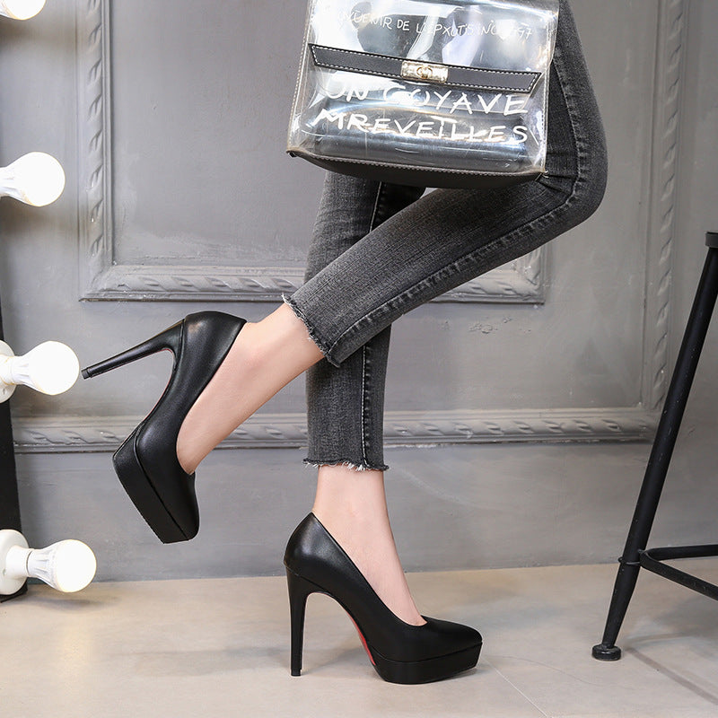 Chaussures Simples à Talons Hauts pour Femmes