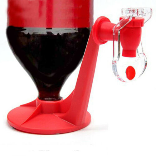 The Magic Tap Coke Bottle Inverted Plastic Beverage Water Dispenser Household Summer Party Kitchen