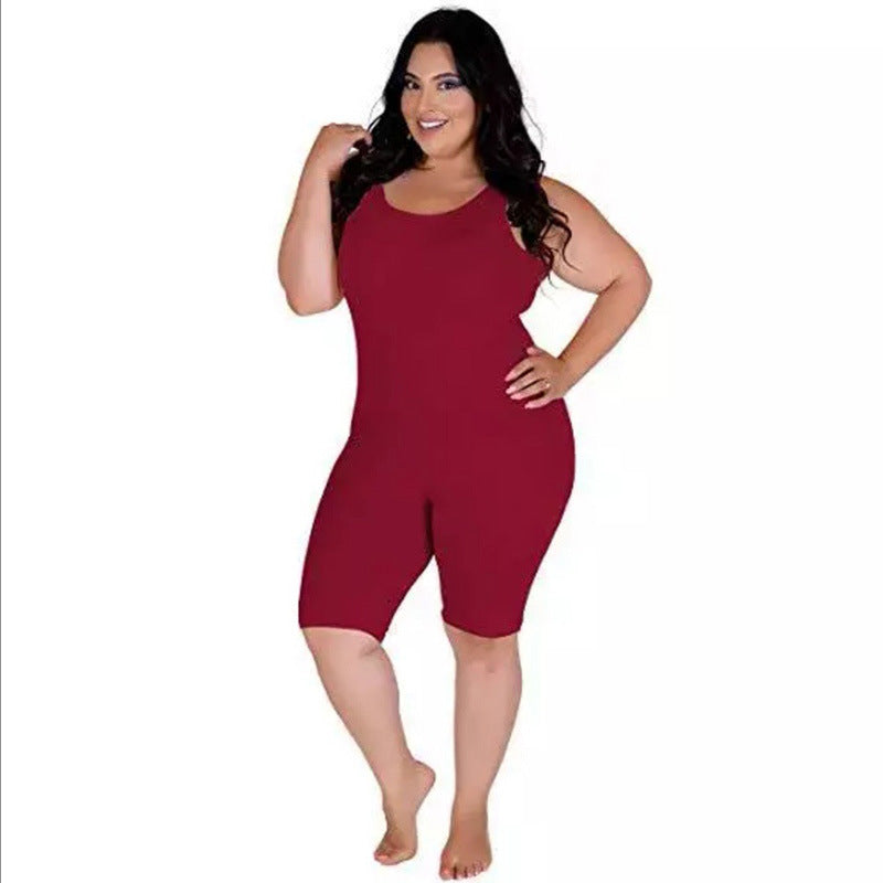 Women's Sleeveless Yoga Jumpsuit