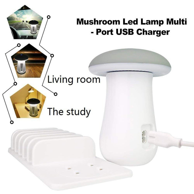 Lampe champignon multifonction 2 en 1