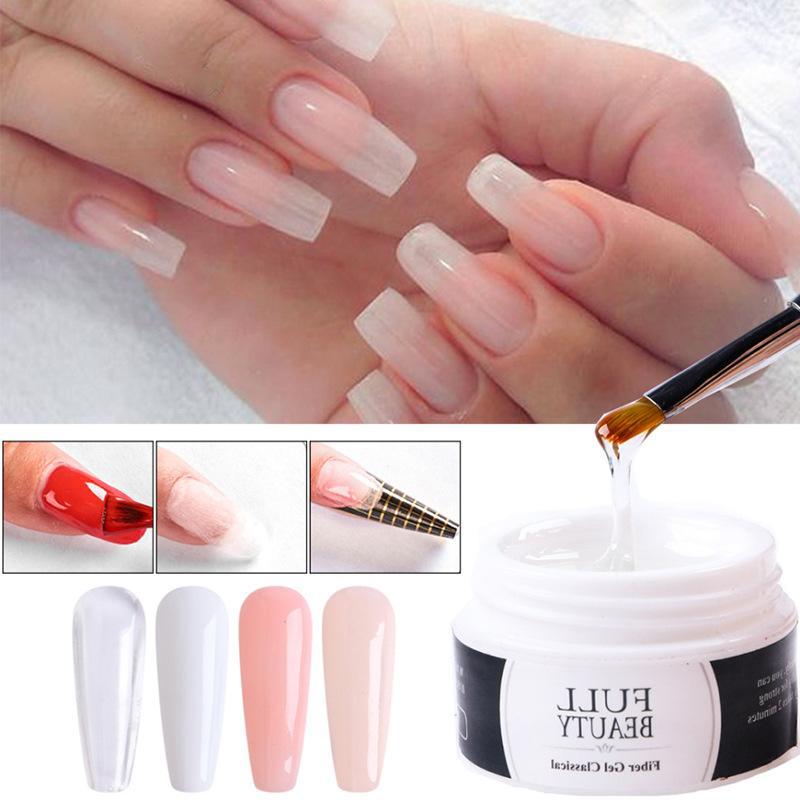 White Transparent Quick Manicure Extension Glue Quick Removable Art Tool