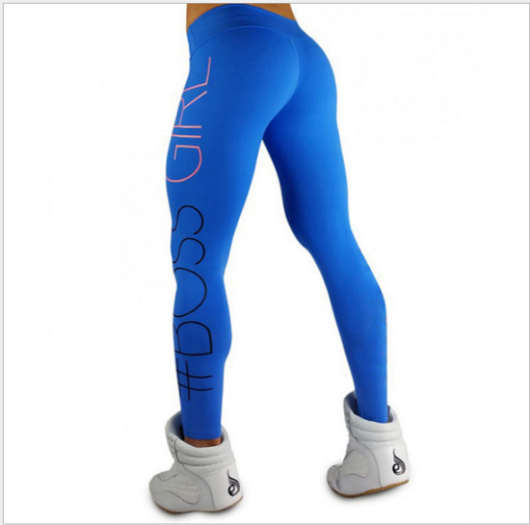 Leggings de yoga skinny Boss Girl