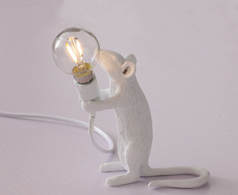 Mouse Personality Mini Decorative Lamp Children'S Room Table Lamp Dormitory Bedside Eye Protection Small Table Lamp