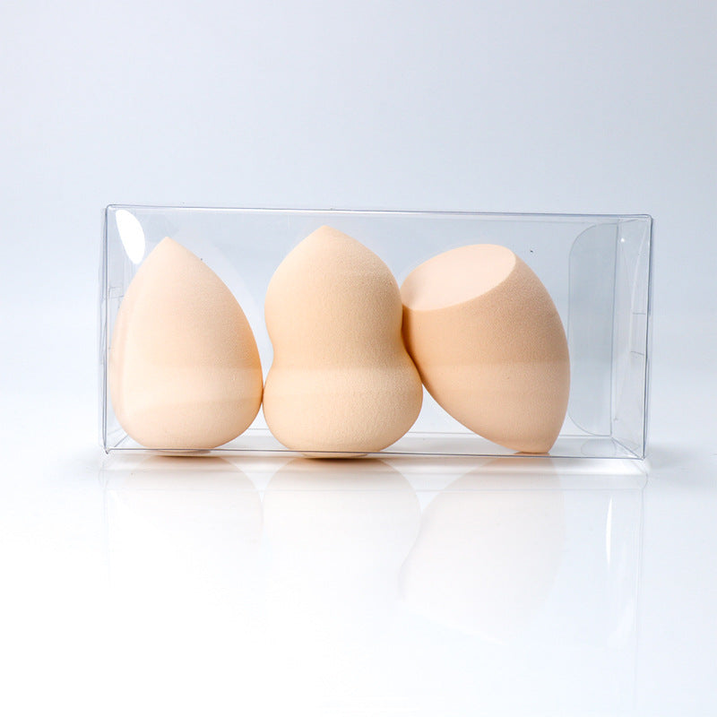 Super Soft Powder-free Makeup Egg Set, Wet And Dry Quiche Makeup Tool