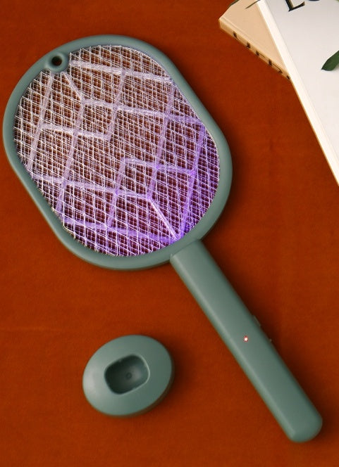 Electric Mosquito Swatter Rechargeable Household Mosquito Killer Lamp