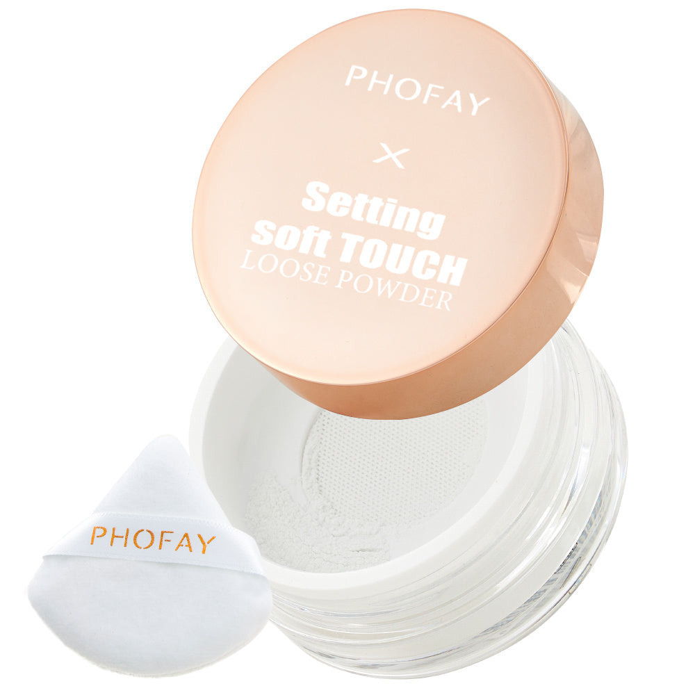 PHOFAY &amp; TENDANCE Soft Touch Loose Powder Set