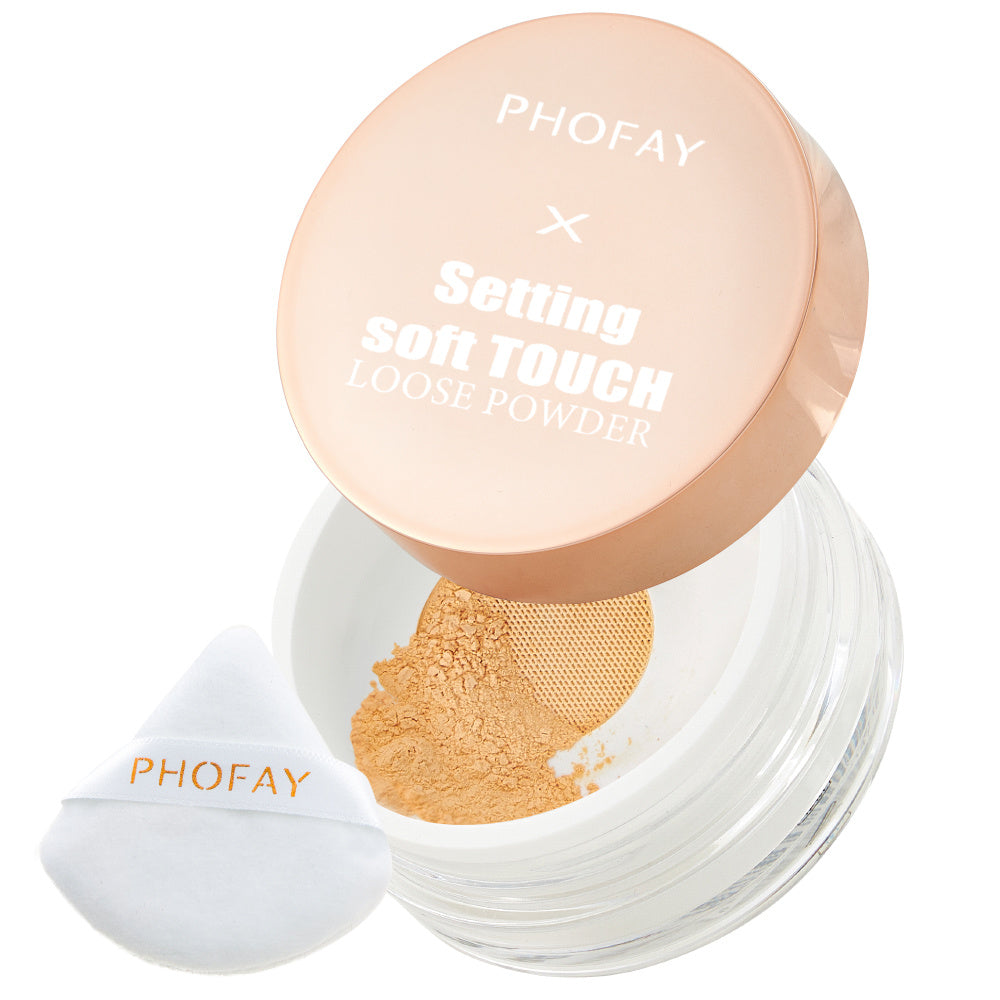 PHOFAY &amp; TENDANCE Soft Touch Loose Powder Set