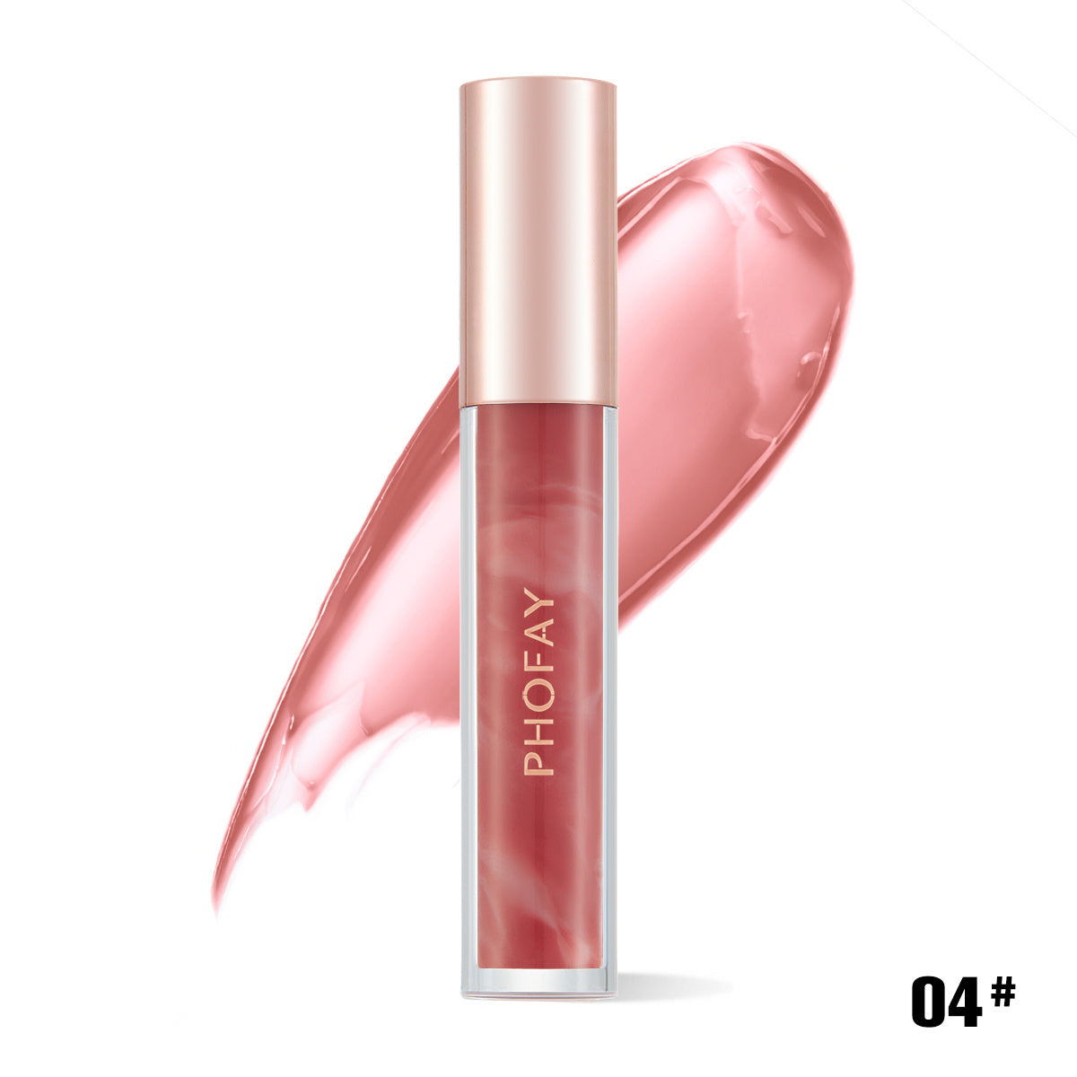 Rose Blooming Gloss Hydratant pour les Lèvres  PHOFAY & TENDANCE