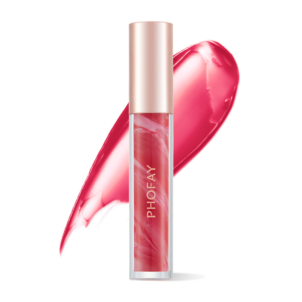 Rose Blooming Moisturizing Lip Gloss PHOFAY &amp; TENDANCE