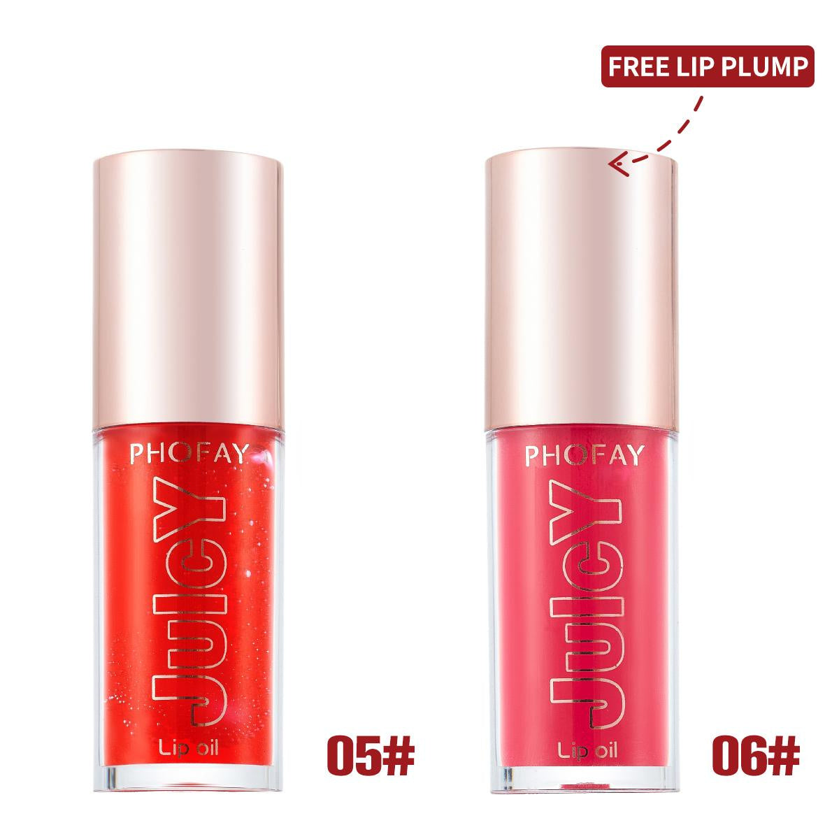 Juicy Lip Oil Set  PHOFAY & TENDANCE