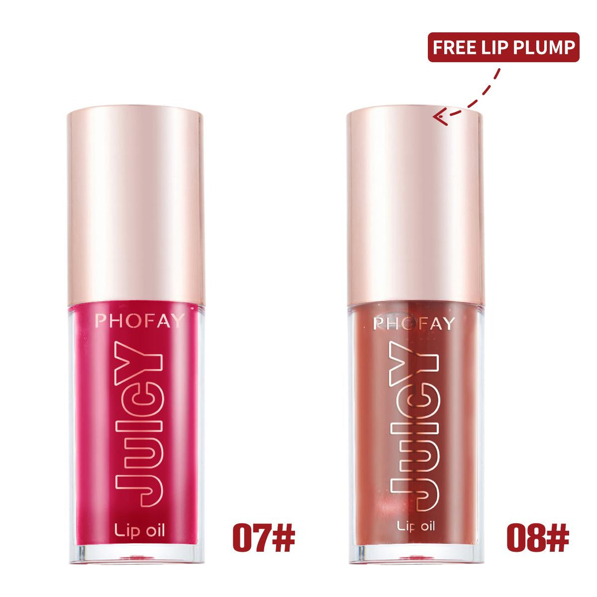 Juicy Lip Oil Set  PHOFAY & TENDANCE