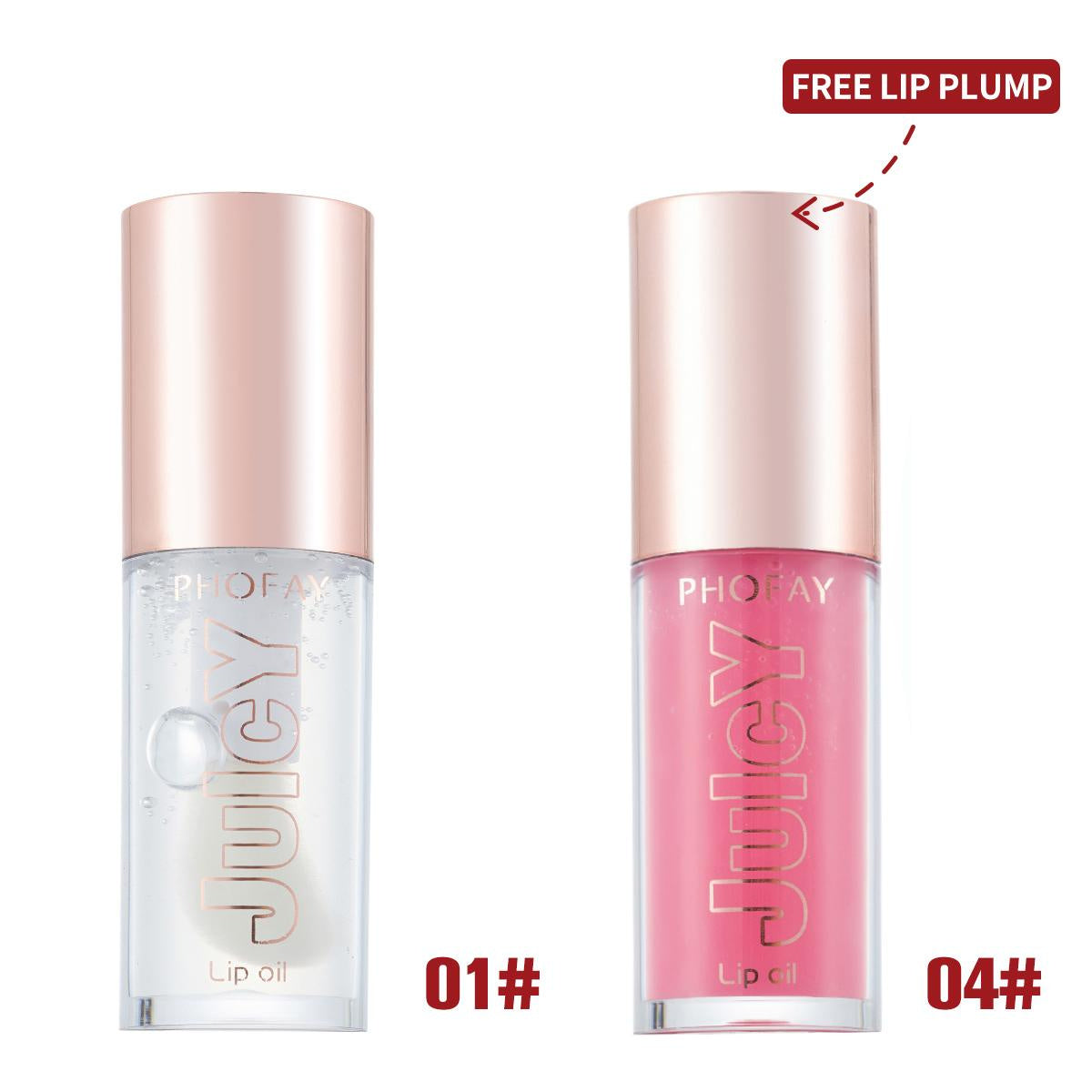 Juicy Lip Oil Set  PHOFAY & TENDANCE