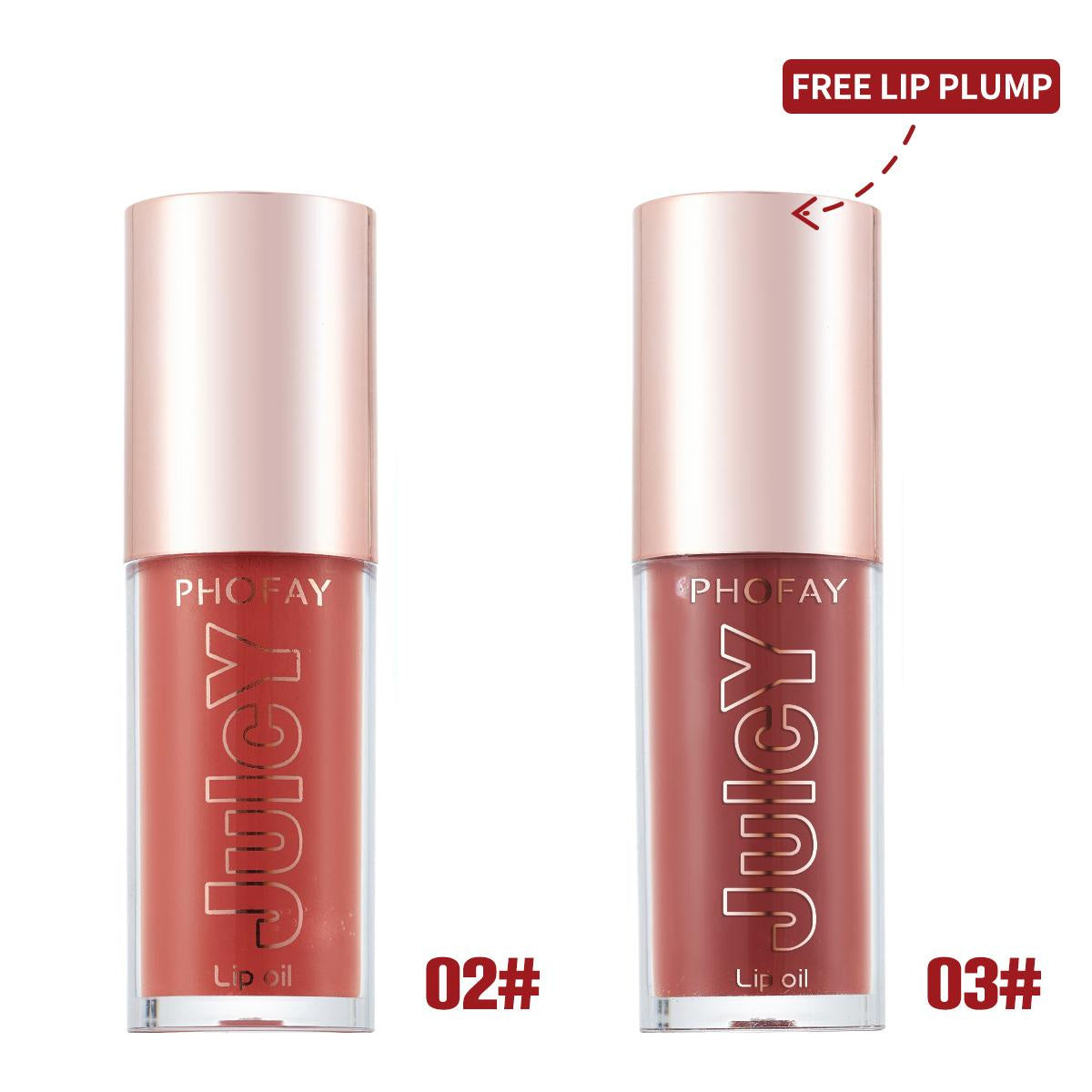 Juicy Lip Oil Set  PHOFAY & TENDANCE