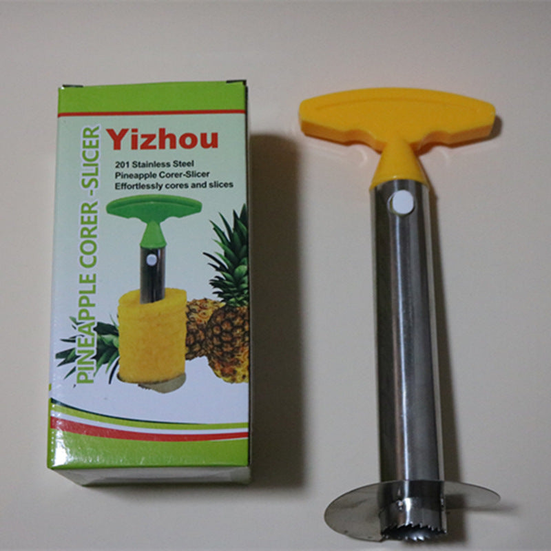 Pineapple Peeler Stainless Steel Pulp Separator Corer Core Puller Fruit Tools