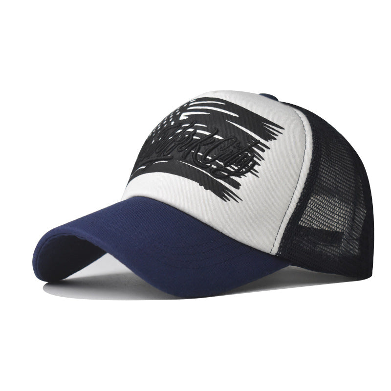 Casquette de Baseball brodée en coton, casquette d'été en maille assortie pour hommes et femmes en plein air