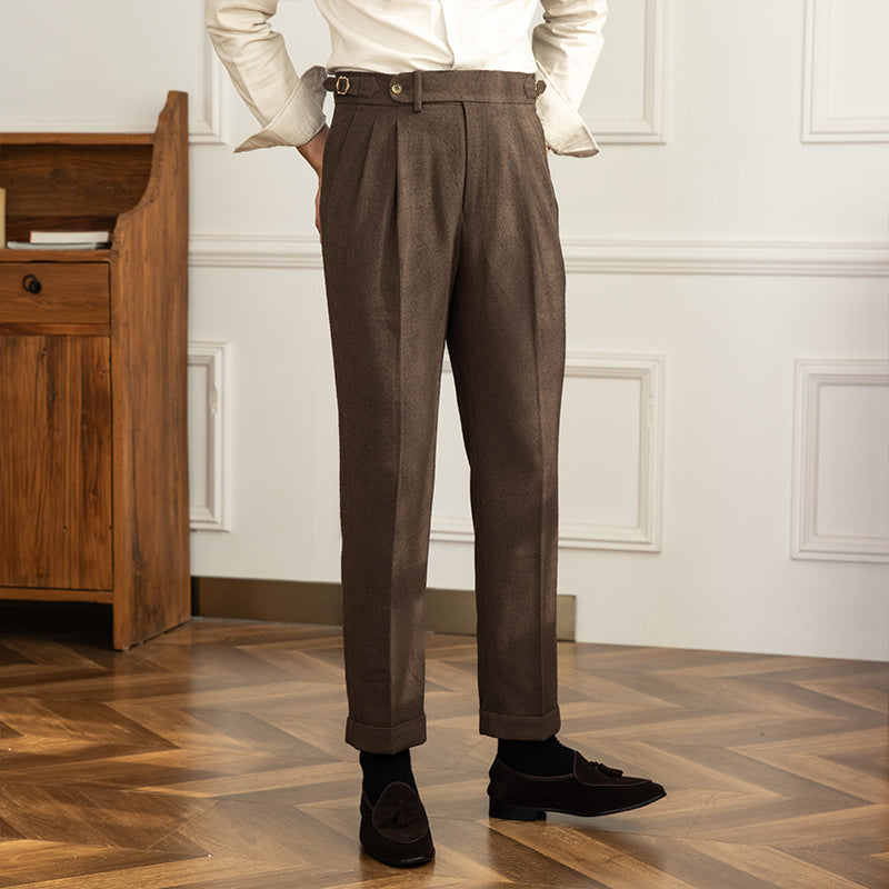 British-Italian Vintage Straight Leg Slacks