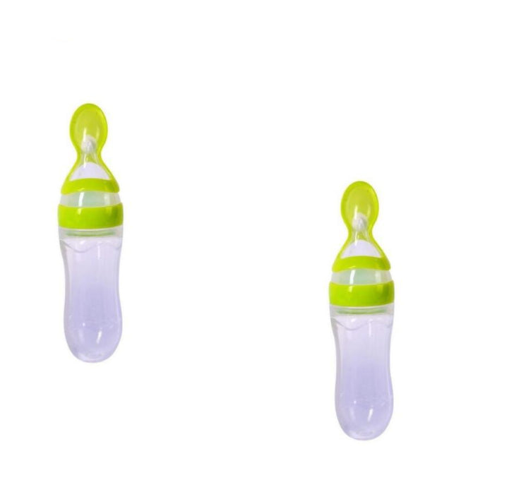 Silicone Training Rice Spoon, Infant Cereal Food Supplement, Safe Feeder