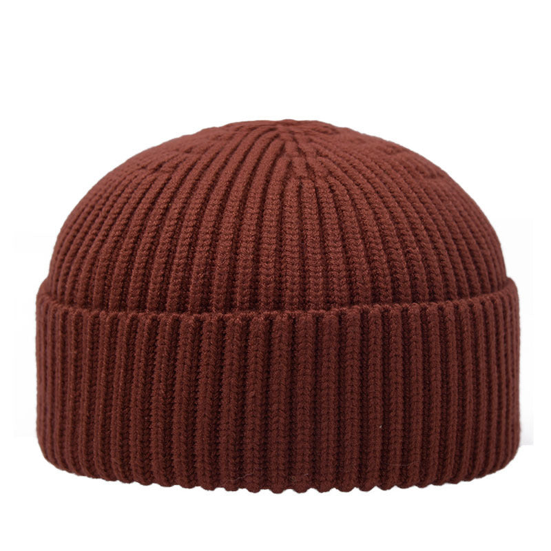 Retro Solid Color Adult Melon Hat