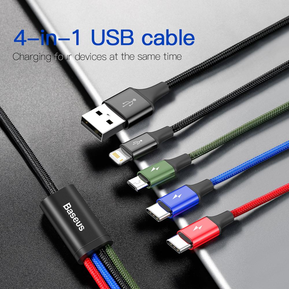 Four-in-one data cable