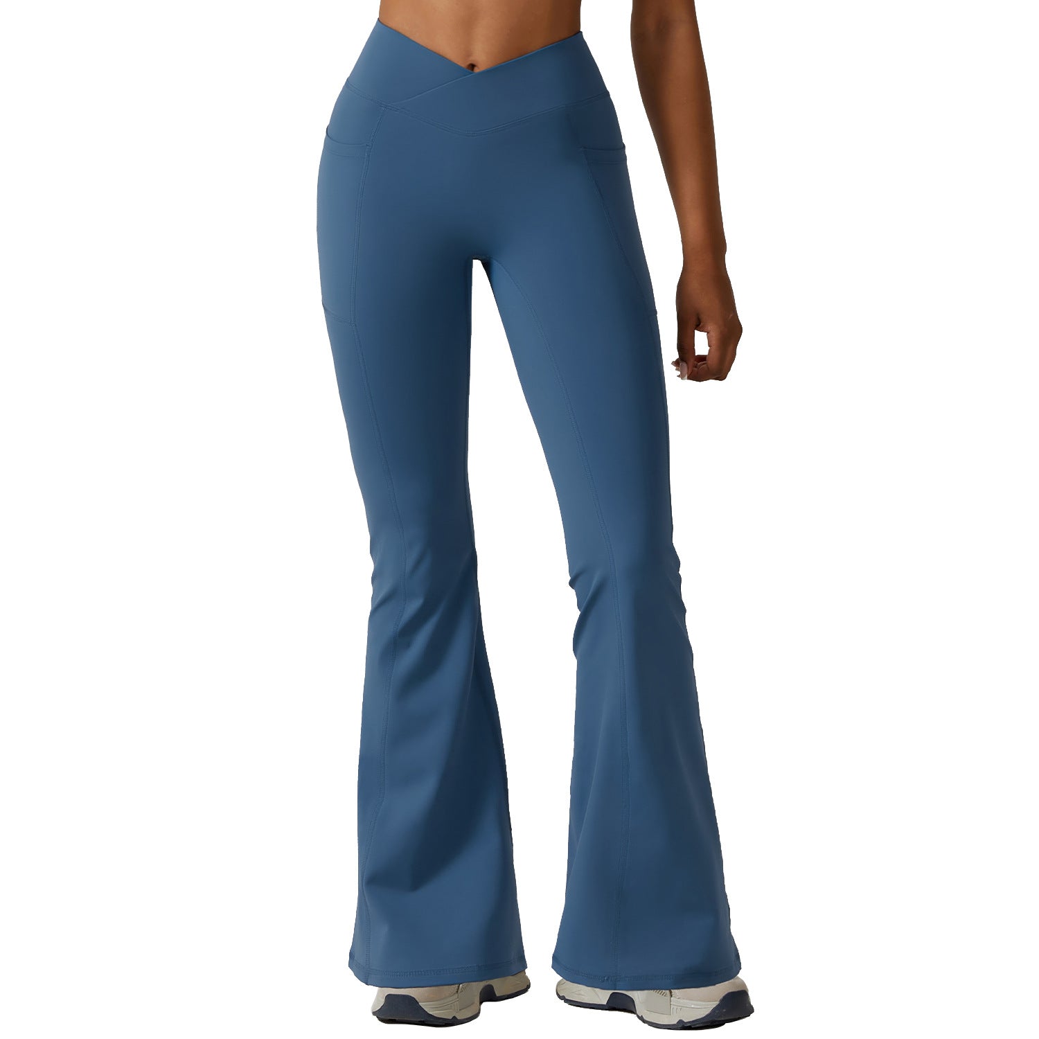 Wide Pants Hip Lifting Yoga Bell-bottom Pants Sports