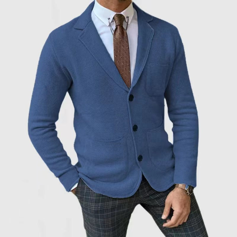 Casual fitted English style formal suit