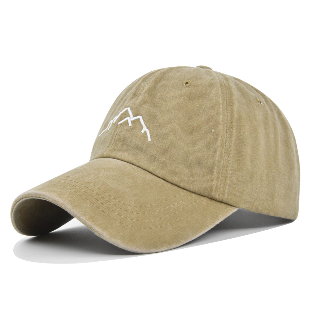 casquette à visière brodée, chapeau de soleil avec lettres