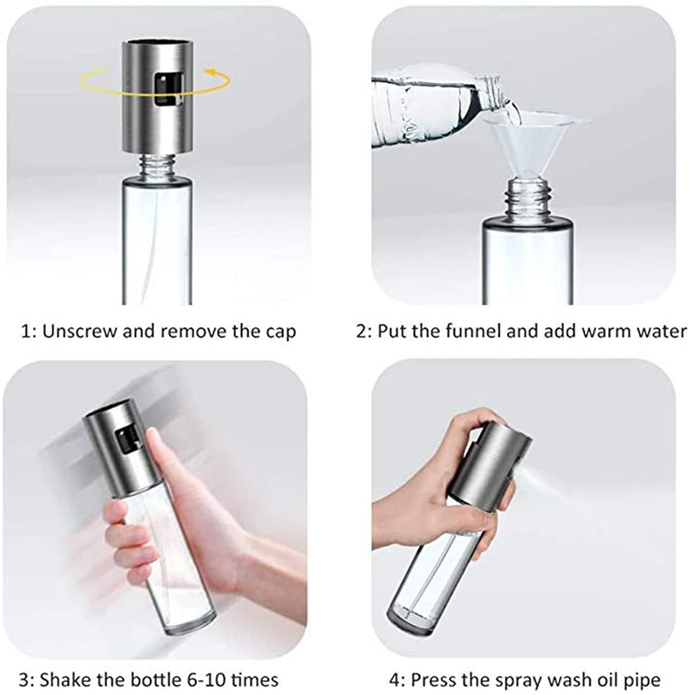 Olive Oil Sprayer, Mister Cooking, Fine Bottle, Cooking Oil Dispenser