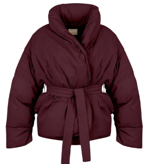 Manteau Thermique à Col Montant