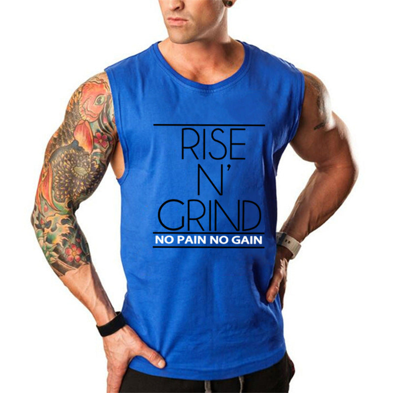 Sports sleeveless T-shirt 