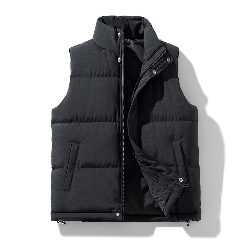 Men's Vest Coat Cotton Coat Warm Padded Jacket