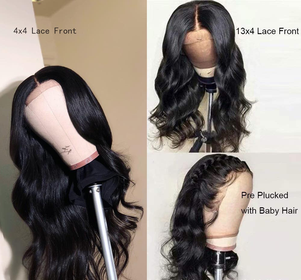 Perruque Lace Front Wig Body Wave 100% Naturel