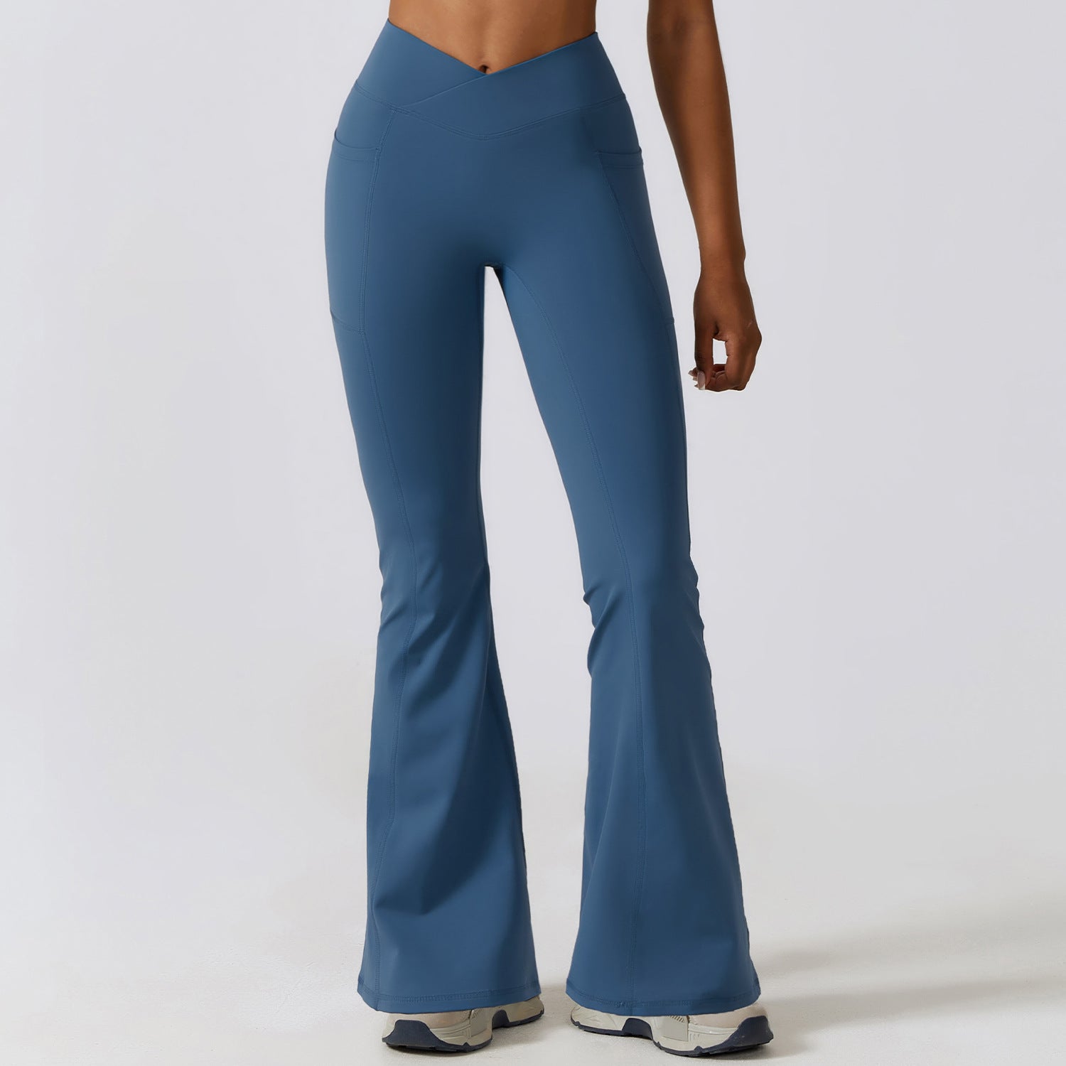 Wide Pants Hip Lifting Yoga Bell-bottom Pants Sports