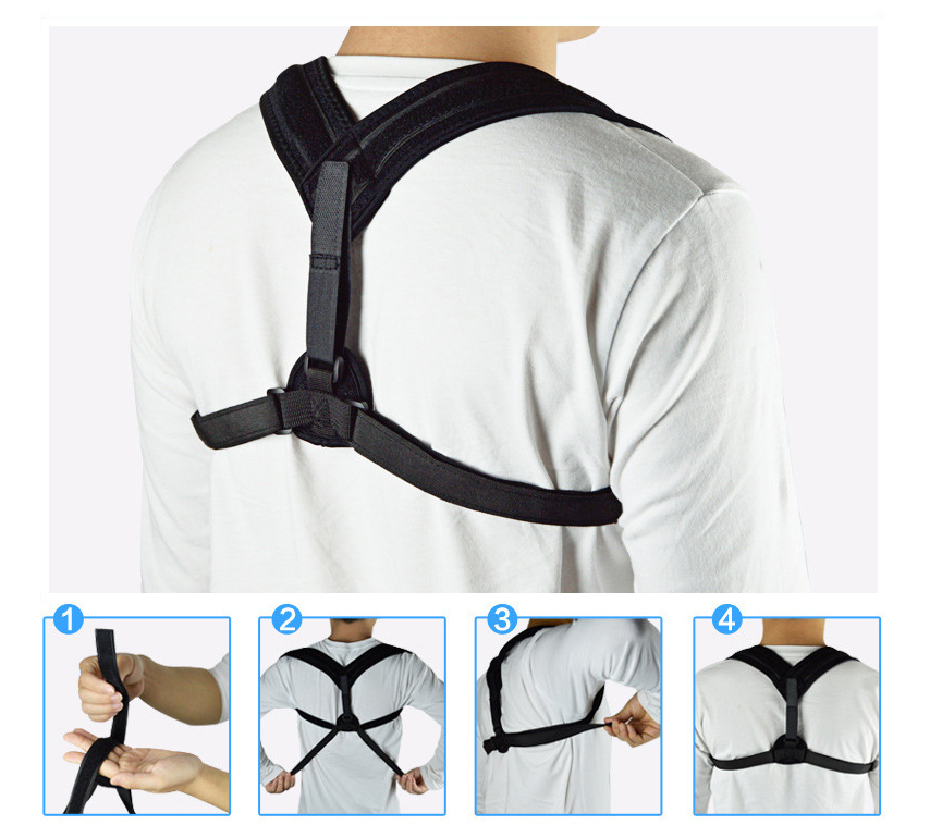 Ceinture médicale de correction du bas du dos, correcteur de Posture de clavicule