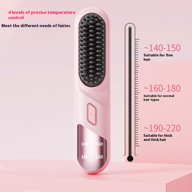 Brosse à lisser sans fil