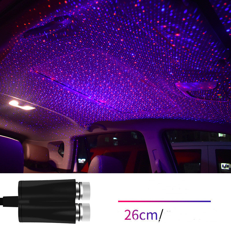 Star Light Projector Party Lights USB Car Interior Lighting Starry Sky Galaxy Night Lights