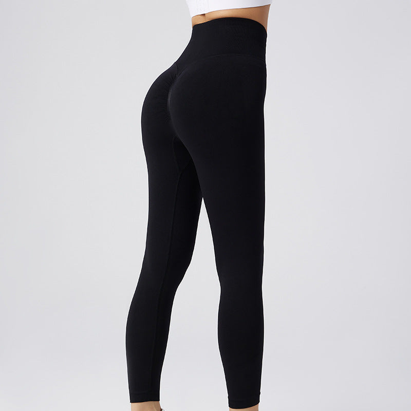 Leggings sans couture pantalons de Yoga contrôle du ventre