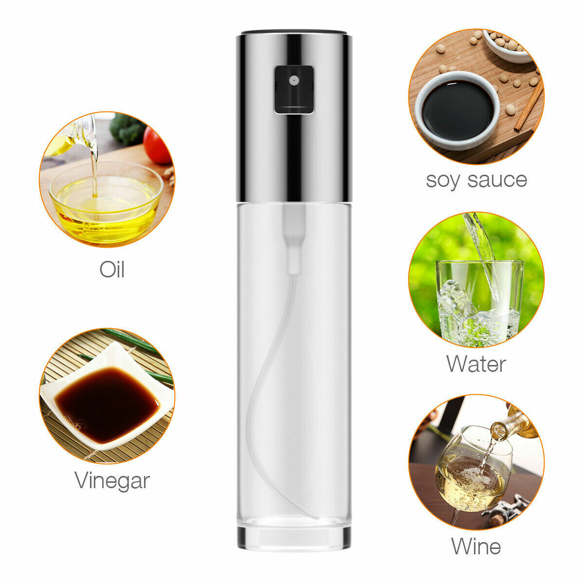 Olive Oil Sprayer, Mister Cooking, Fine Bottle, Cooking Oil Dispenser