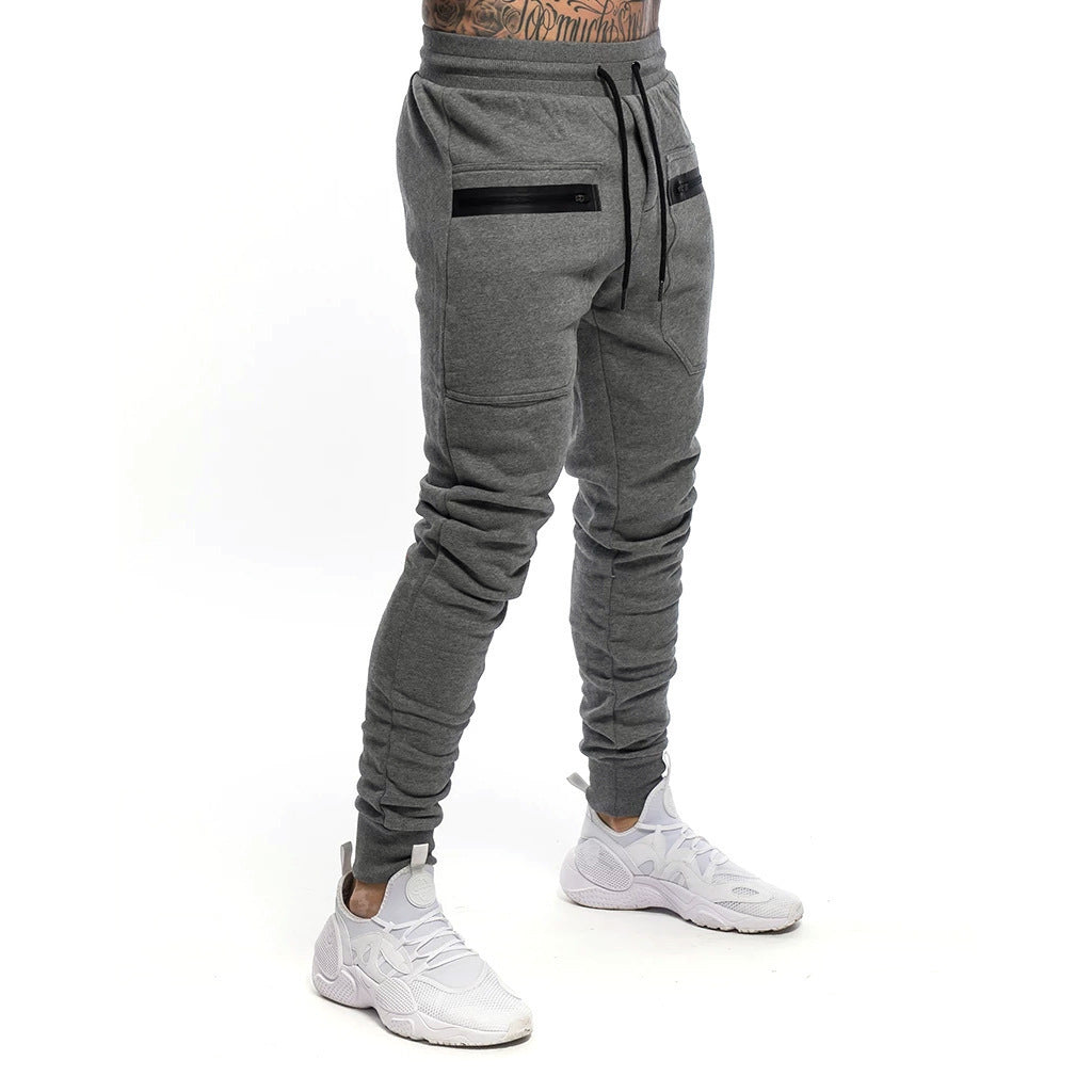 Running fitness pants men's casual