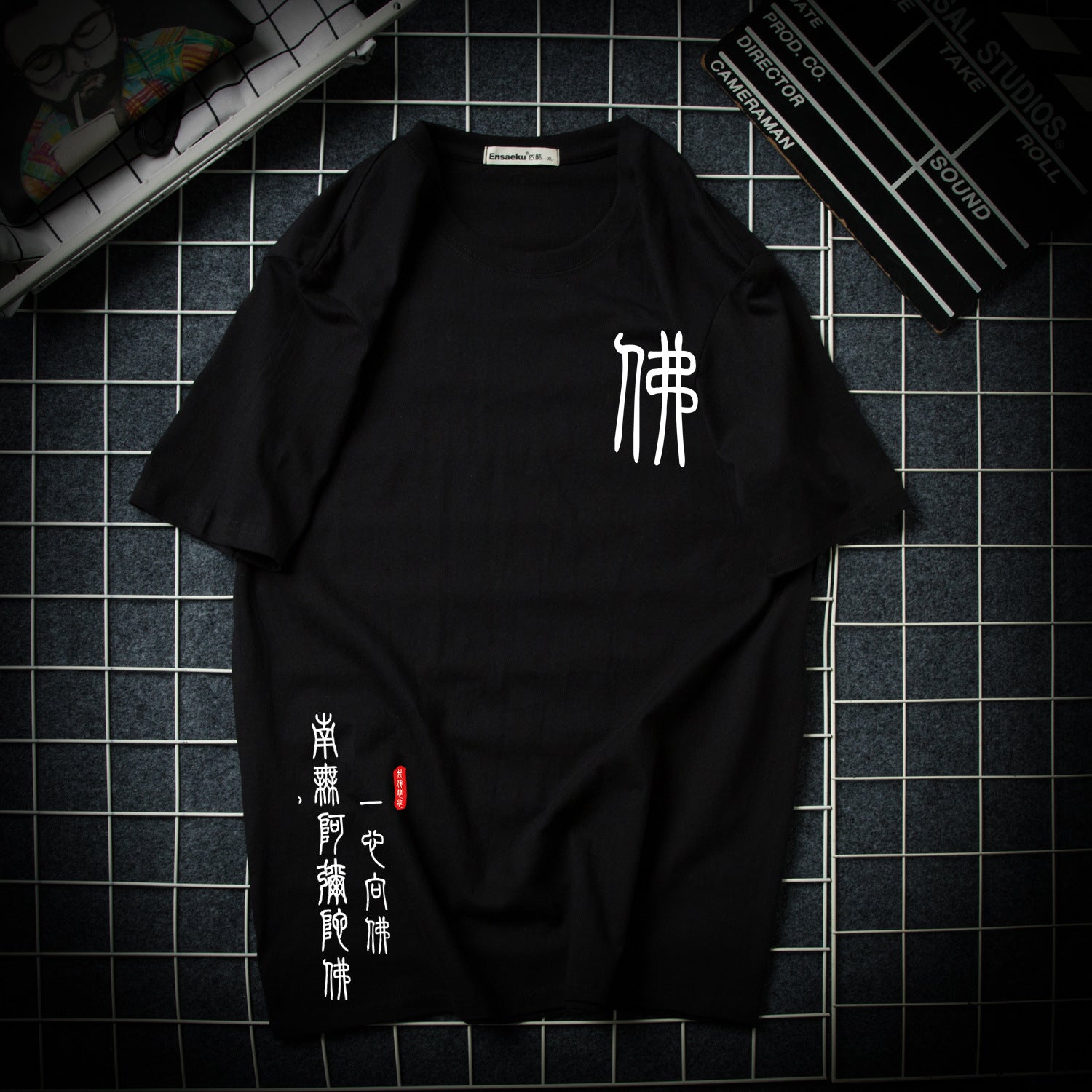 Buddhist printed T-shirt