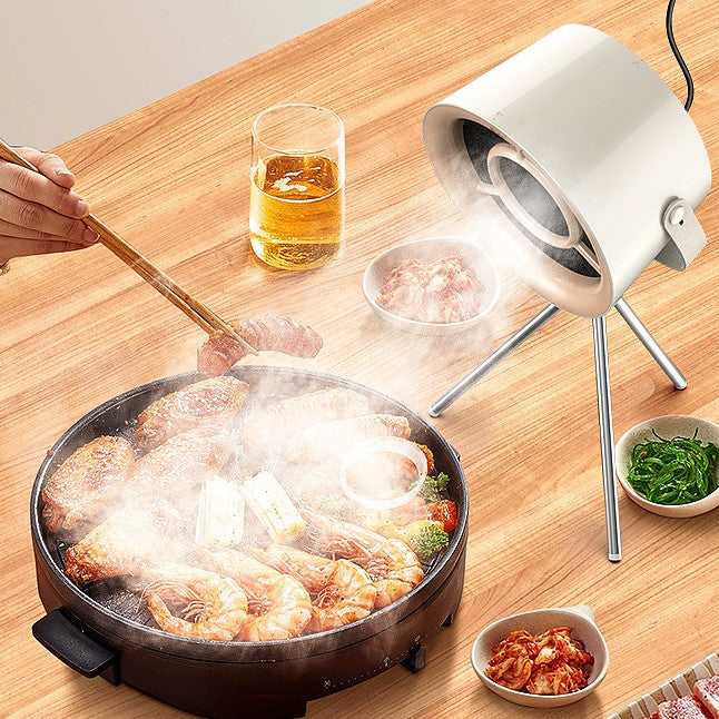 2024 nouveau ventilateur d'extraction de bureau Portable petite hotte de cuisine extracteur Barbecue USB charge hottes de bureau Mini hotte aspirante Gadgets de cuisine