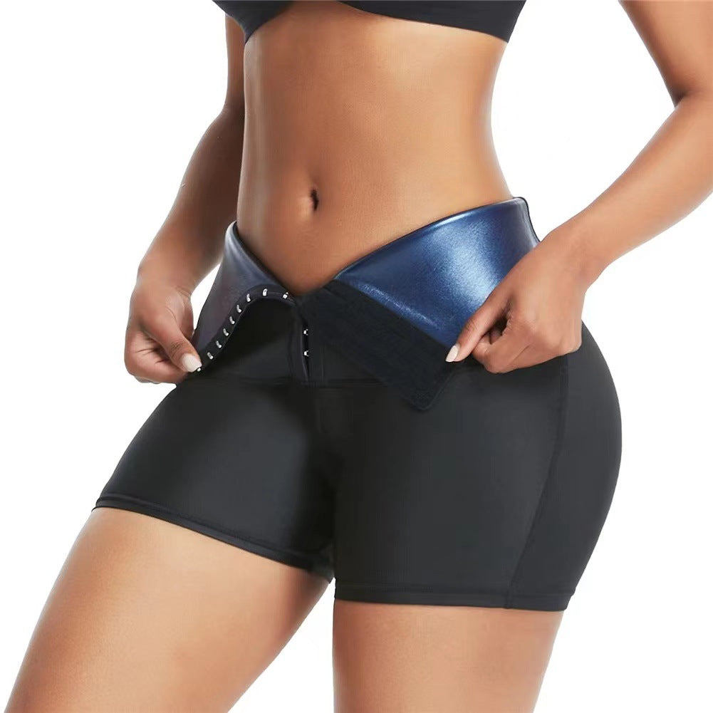 Minceur Pantalon Taille Formateur Shapewear Ventre Chaude Thermo Sueur Leggings Fitness entraînement sueur Sauna Pantalon Corps Shaper